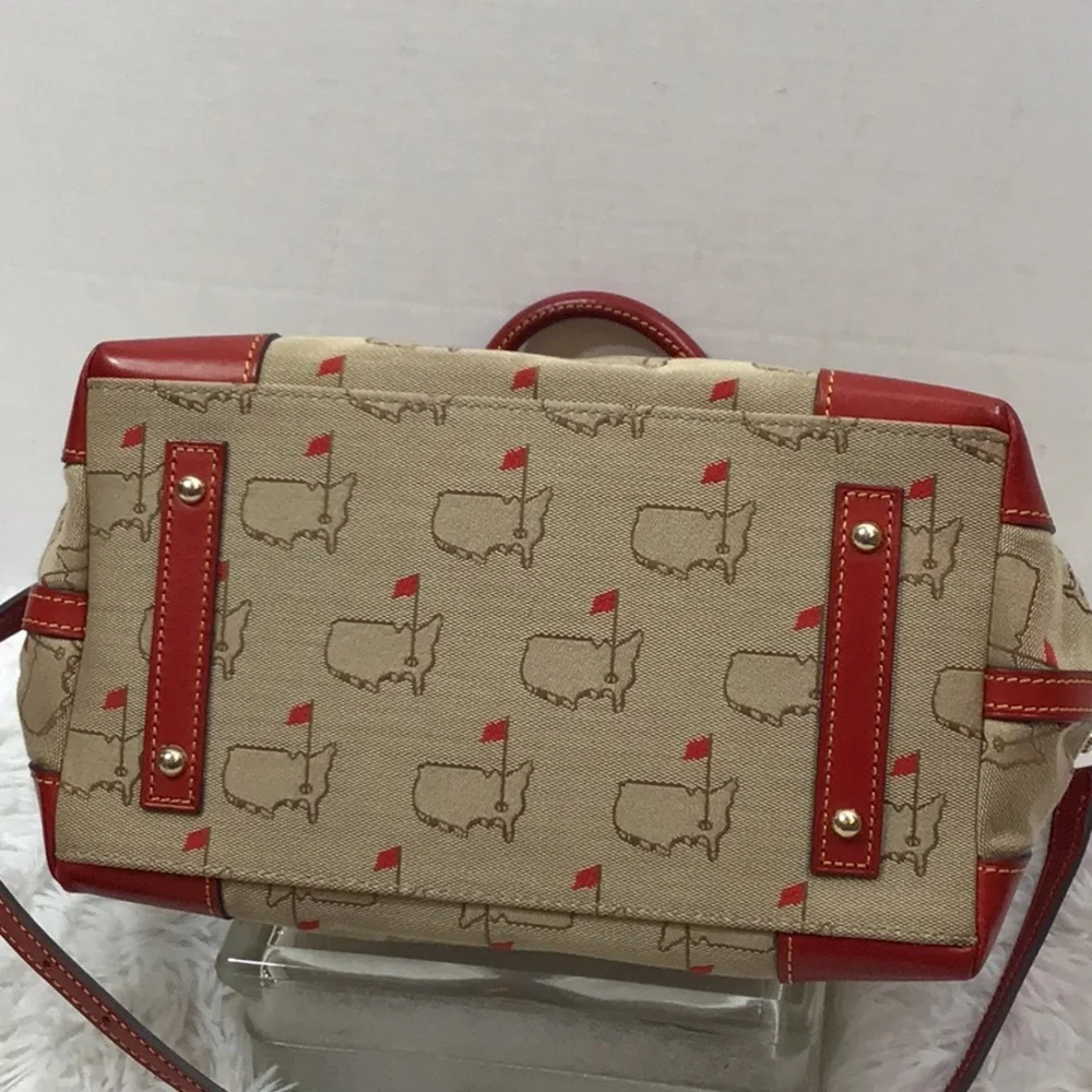 Dooney & Bourke Augusta Masters Golf vintage satchel - Picture 7 of 12